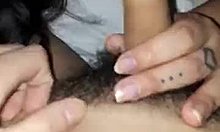 Quickie blowjob on cell phone for daddy's pleasure